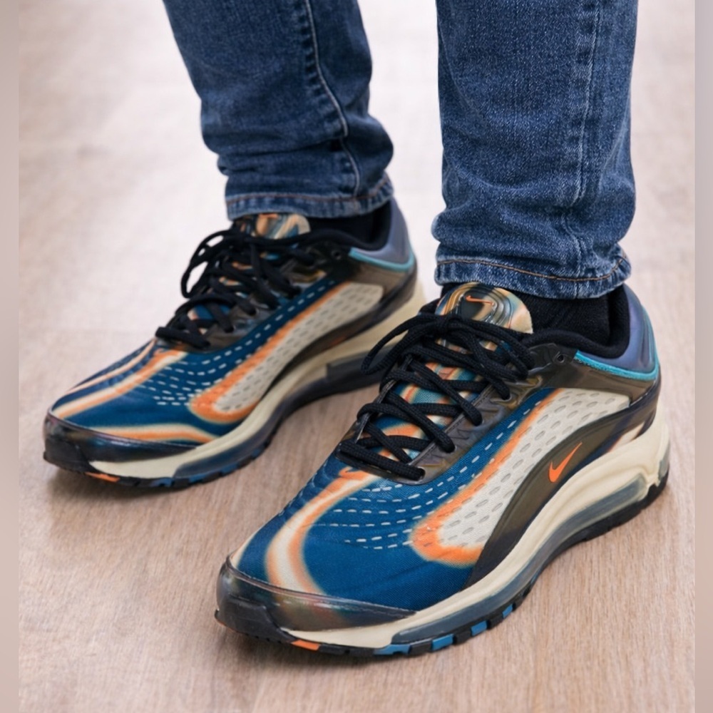 AIR MAX DELUXE LIFE OF THE PARTY BLUE FORCE SIZE 11